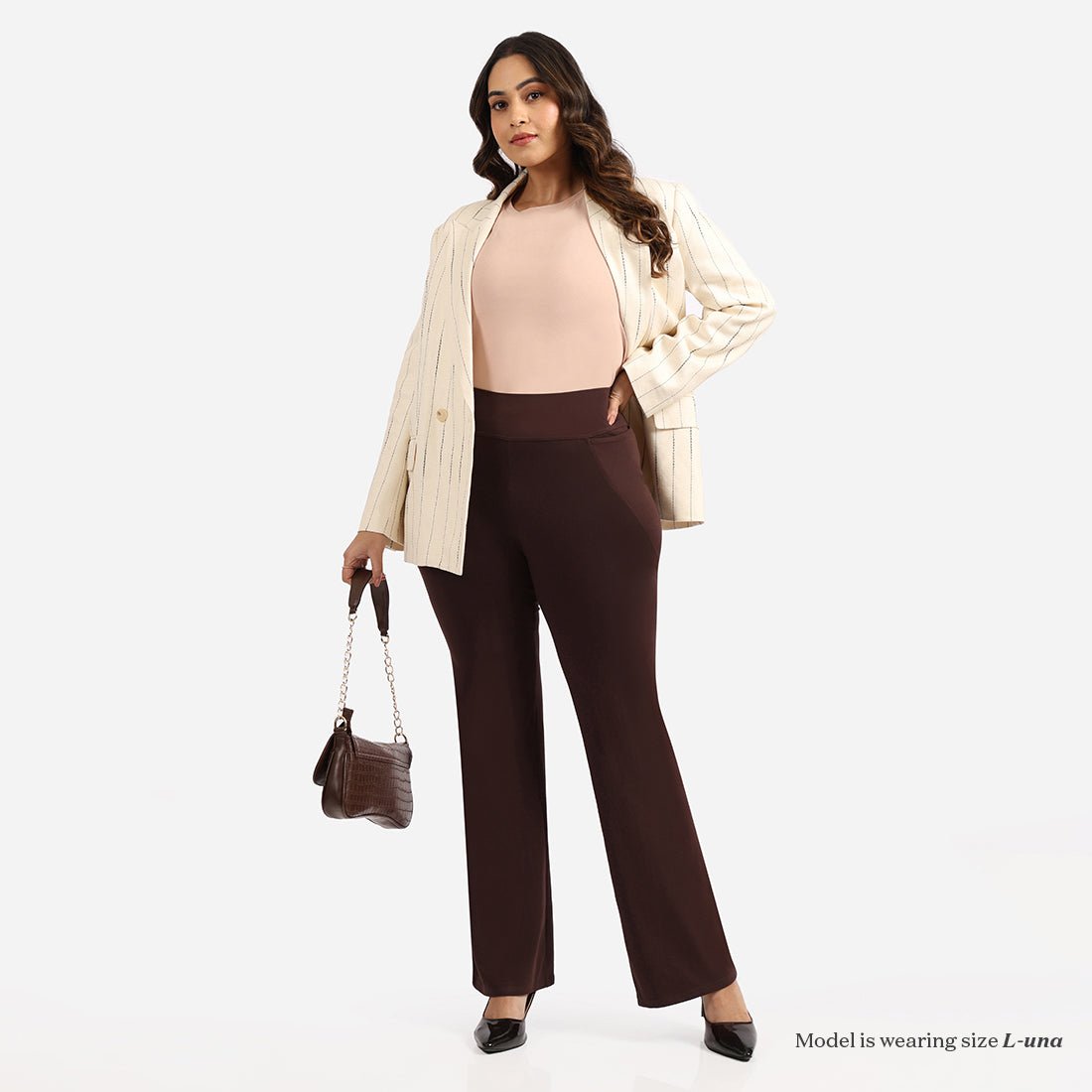 AM:PM Cotton Flare Pants Tall - BlissClub