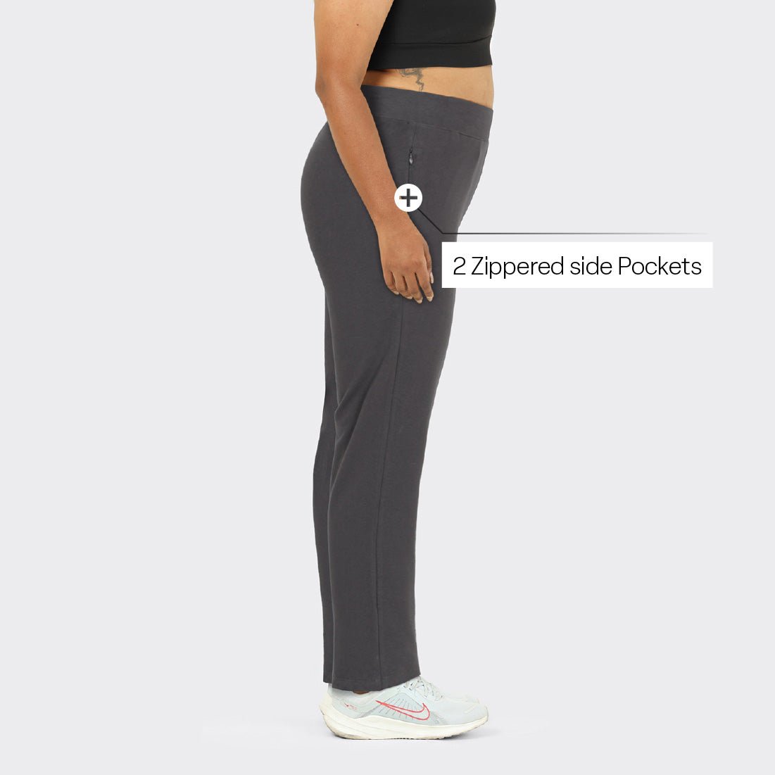 AM:PM Cotton Straight Pants - BlissClub