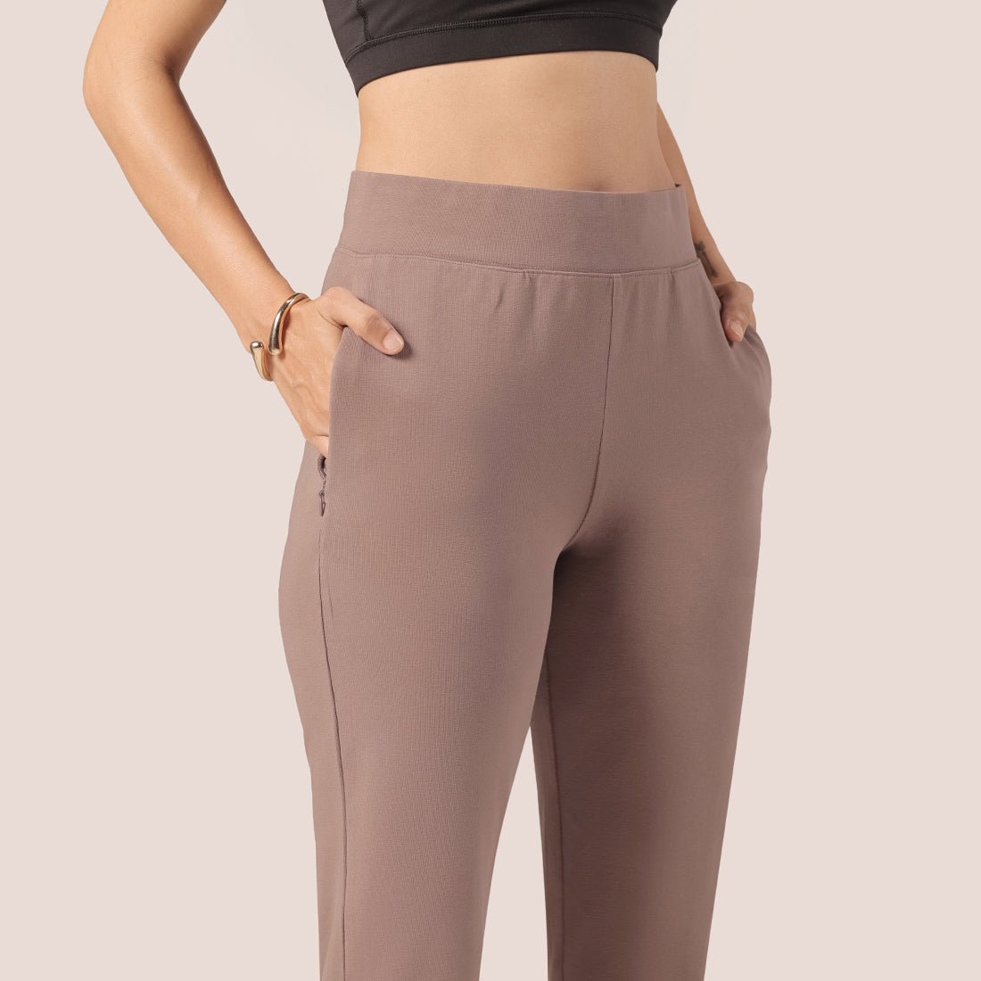 AM:PM Cotton Straight Pants - BlissClub
