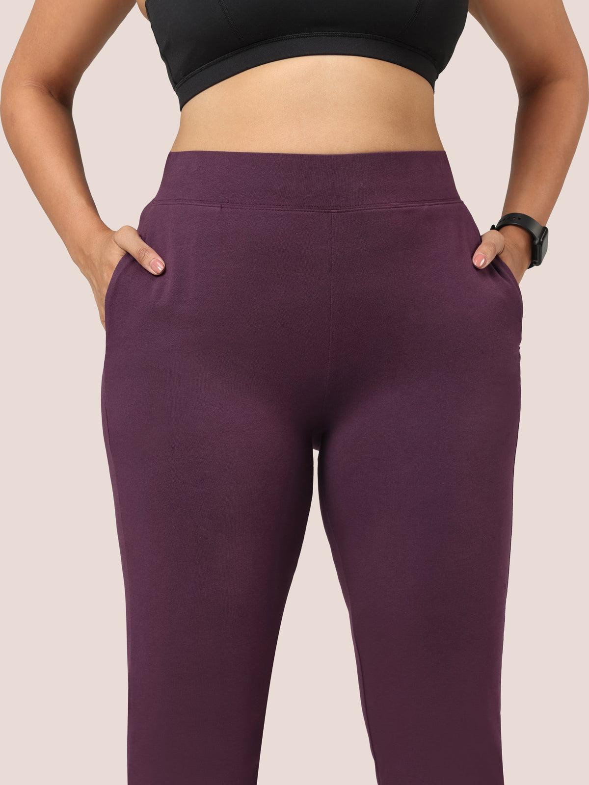 AM:PM Cotton Straight Pants - BlissClub