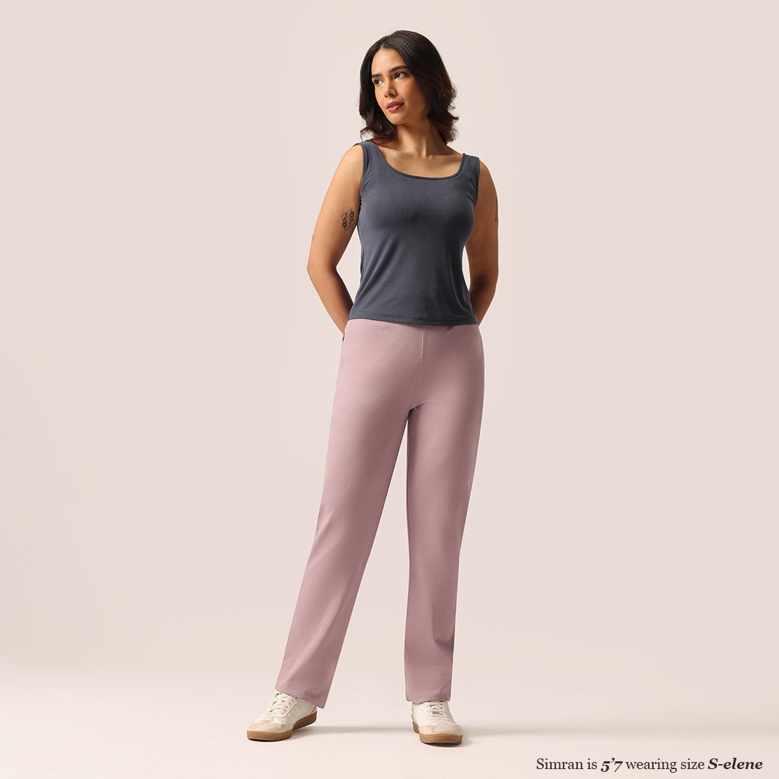 AM:PM Cotton Straight Pants - BlissClub