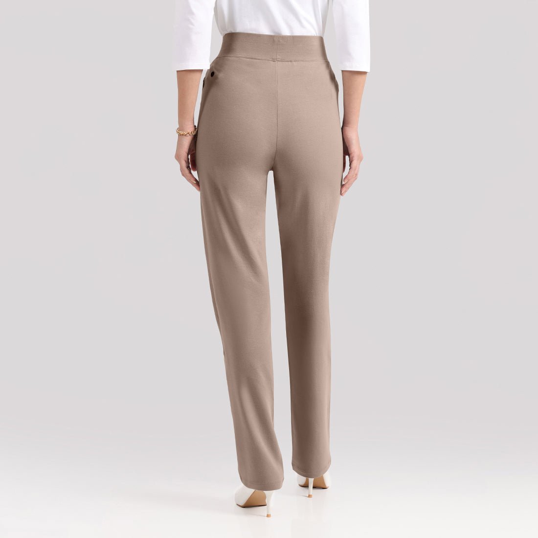 AM:PM Cotton Straight Pants - BlissClub