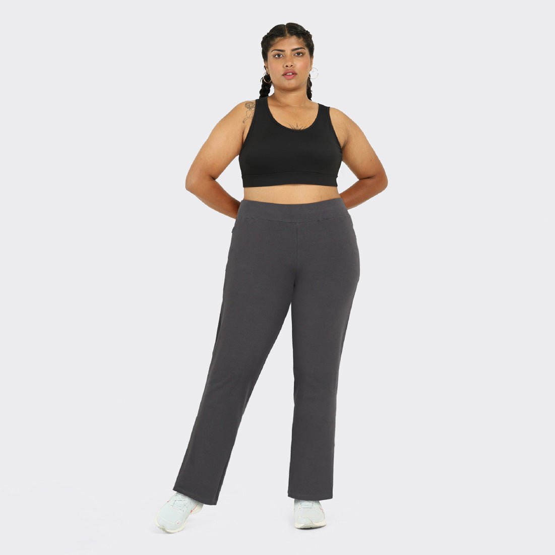 AM:PM Cotton Straight Pants - BlissClub