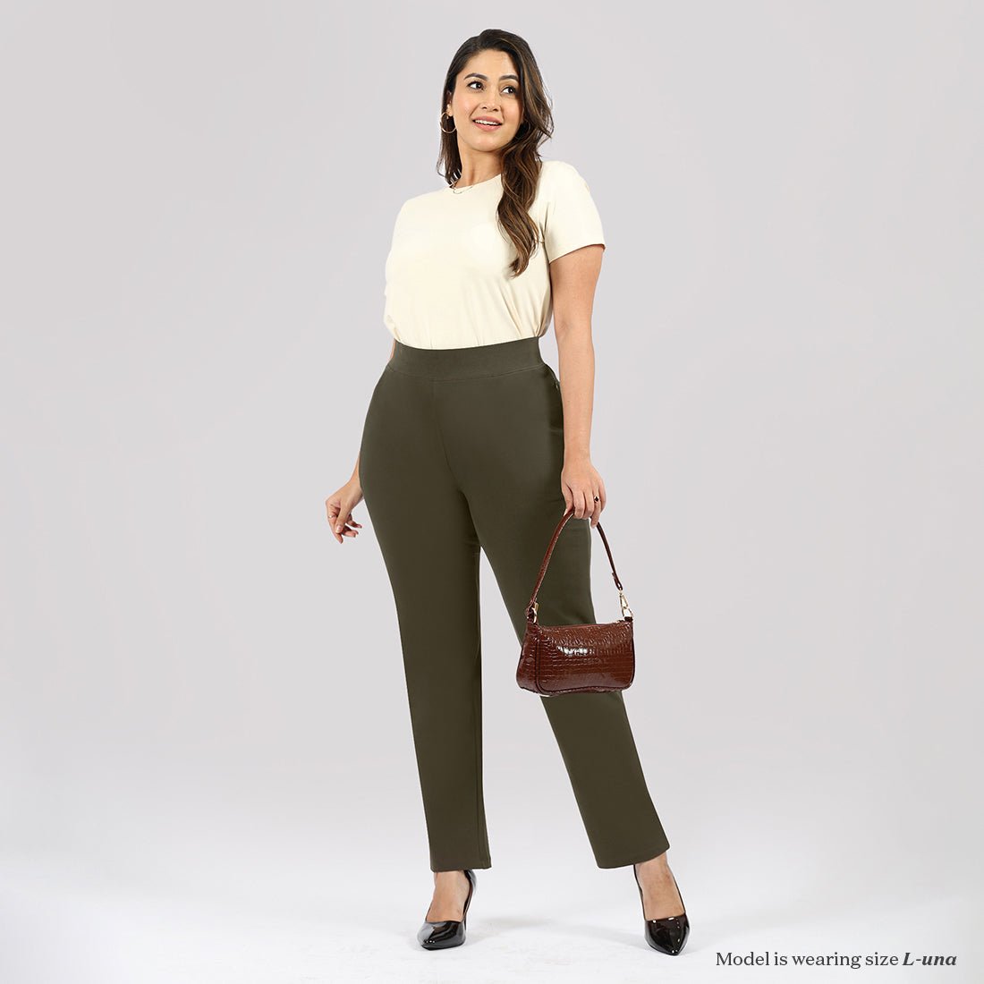 AM:PM Cotton Straight Pants - BlissClub