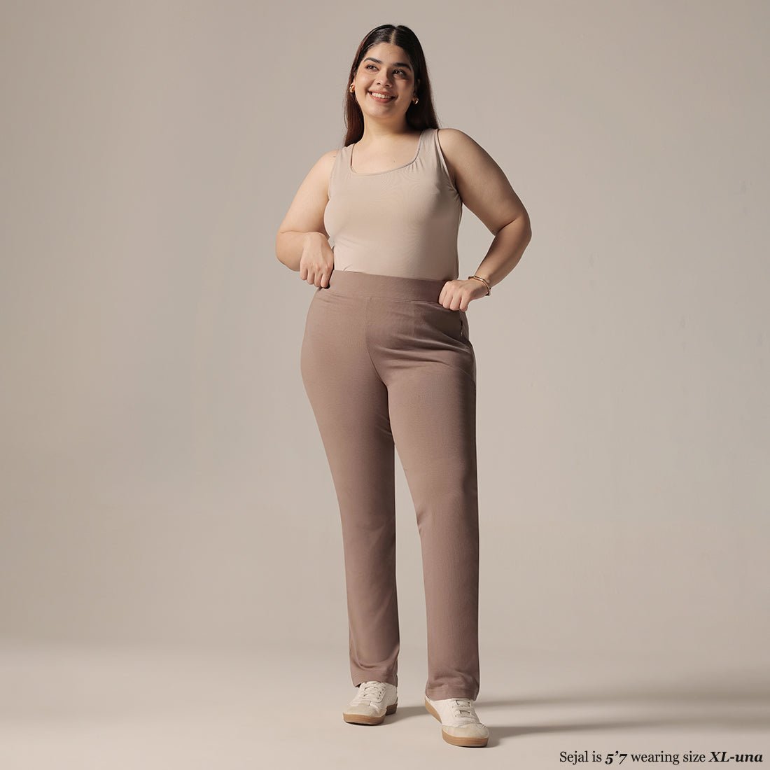 AM:PM Cotton Straight Pants - BlissClub