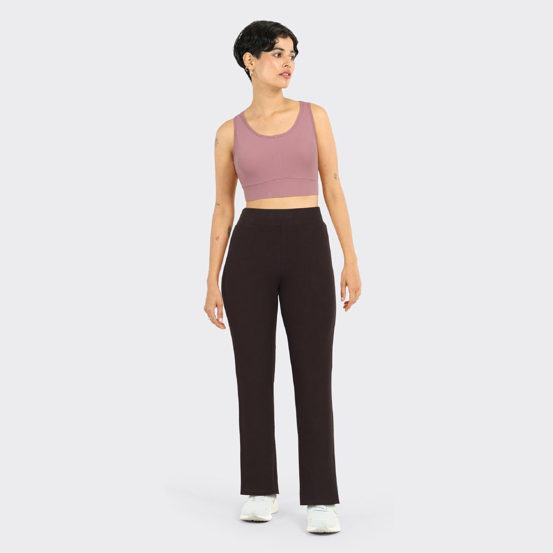 AM:PM Cotton Straight Pants - BlissClub