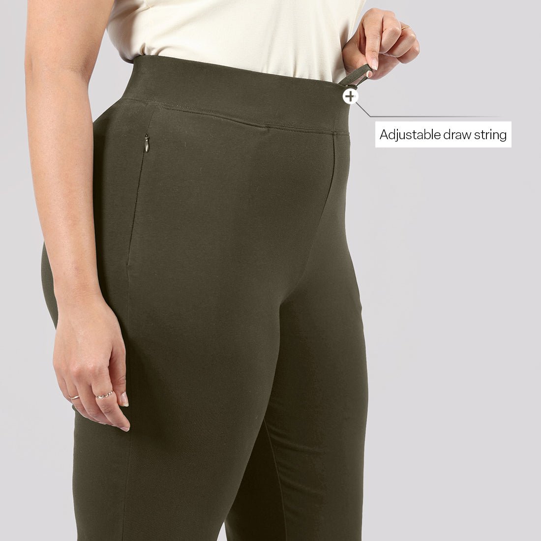 AM:PM Cotton Straight Pants - BlissClub