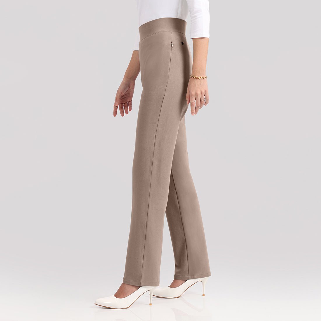 AM:PM Cotton Straight Pants - BlissClub