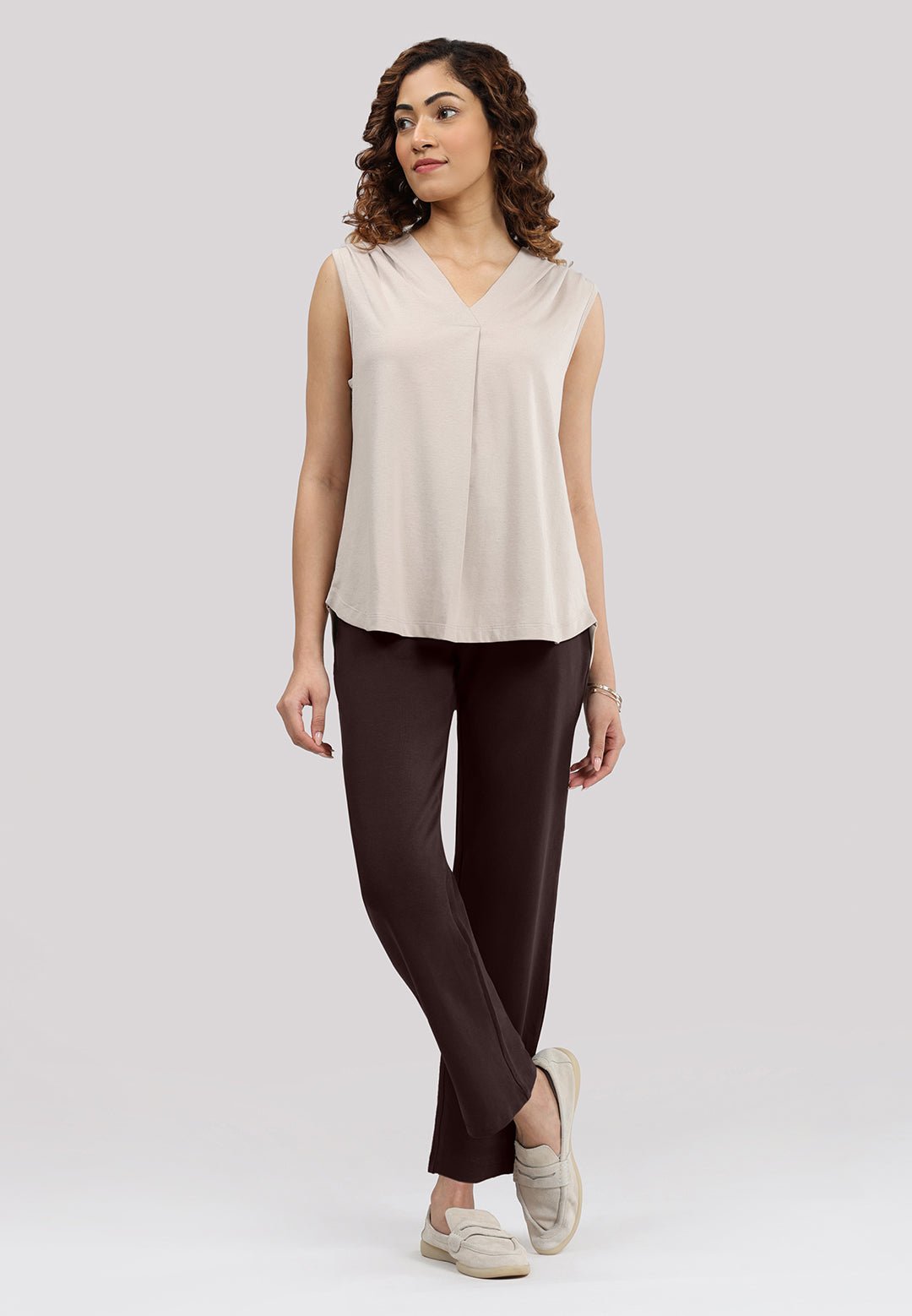 AM:PM Cotton Straight Pants - BlissClub