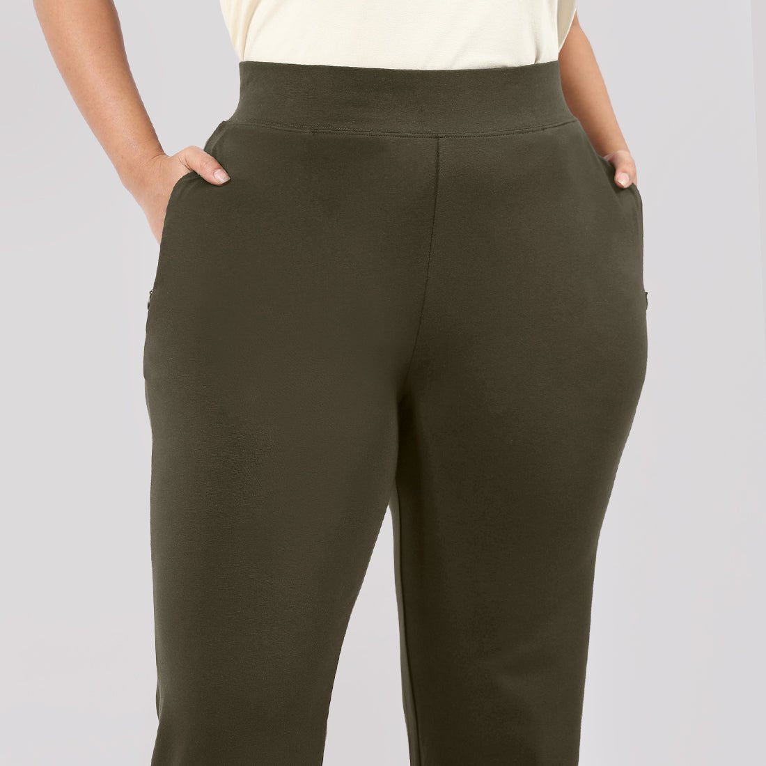AM:PM Cotton Straight Pants - BlissClub