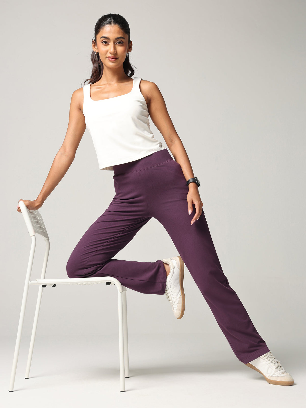 AM:PM Cotton Straight Pants - BlissClub
