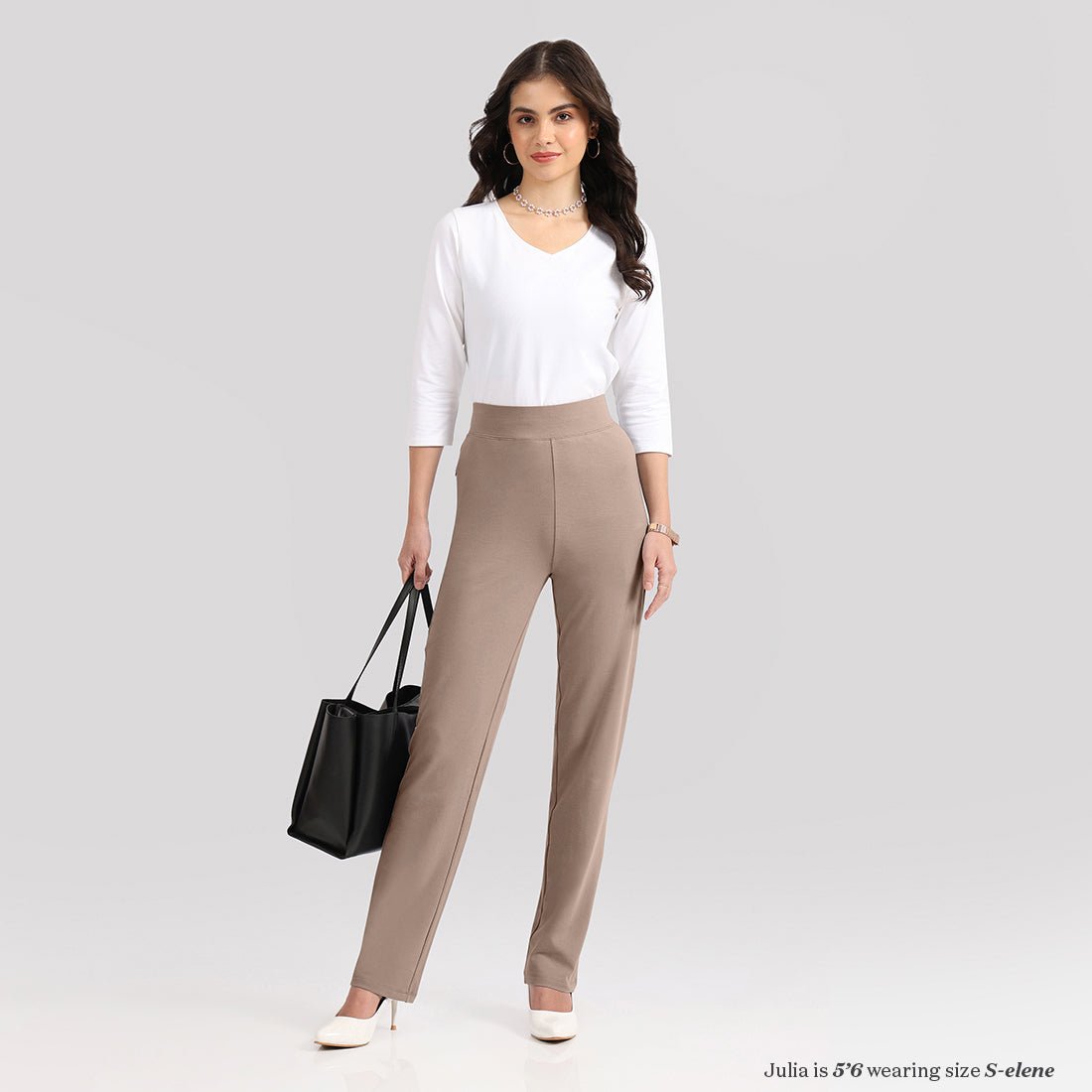 AM:PM Cotton Straight Pants - BlissClub