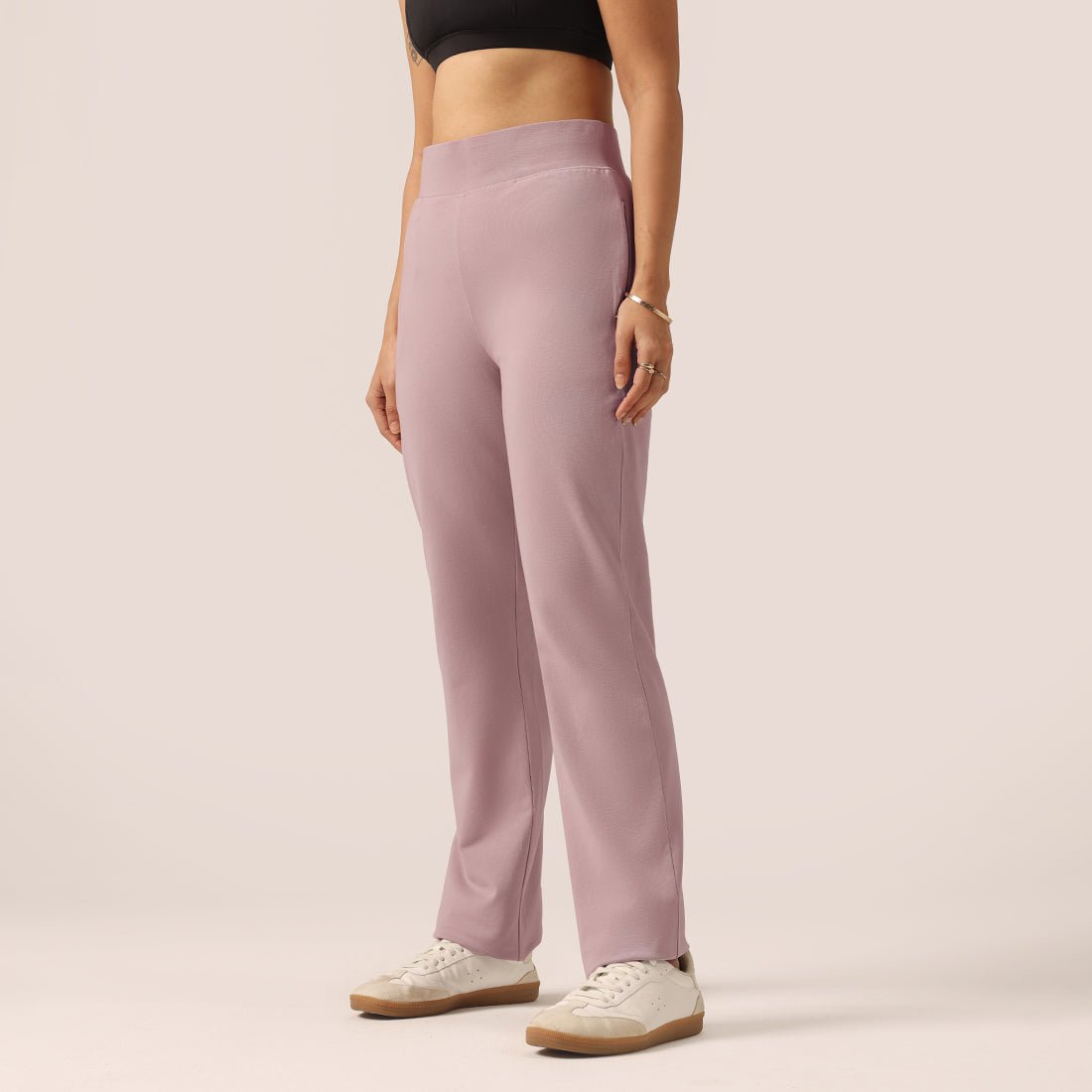 AM:PM Cotton Straight Pants - BlissClub