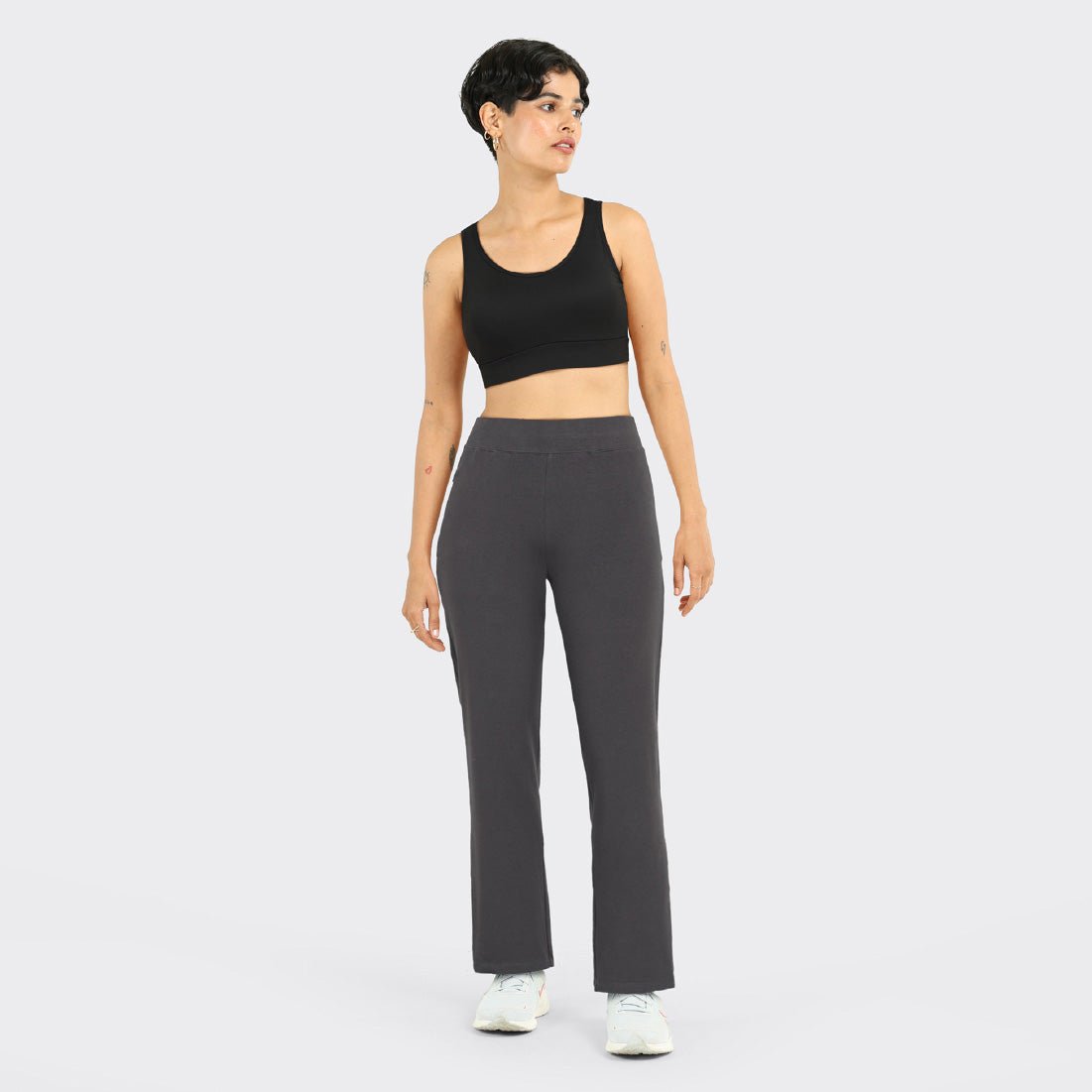 AM:PM Cotton Straight Pants - BlissClub