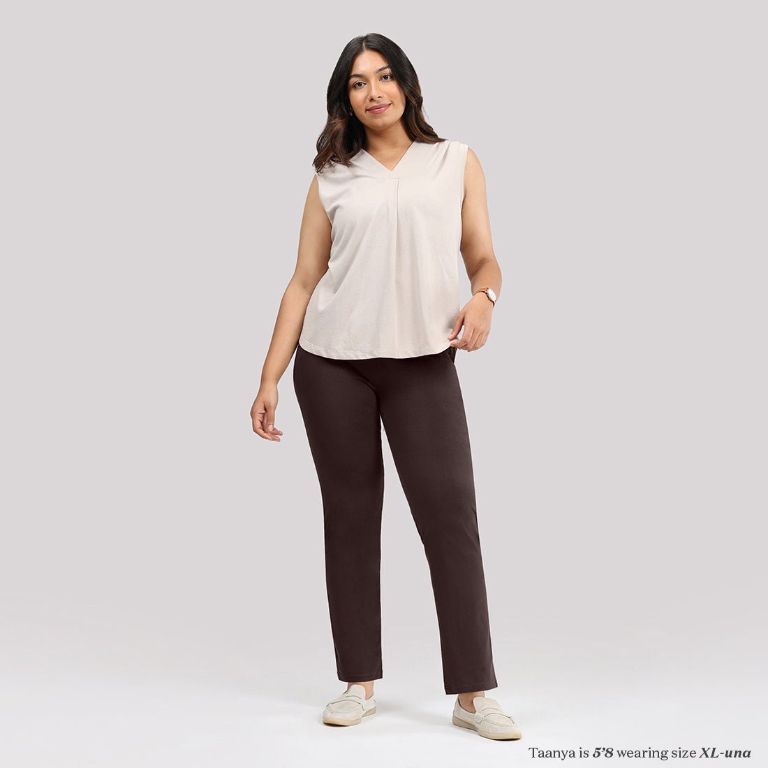 AM:PM Cotton Straight Pants - BlissClub