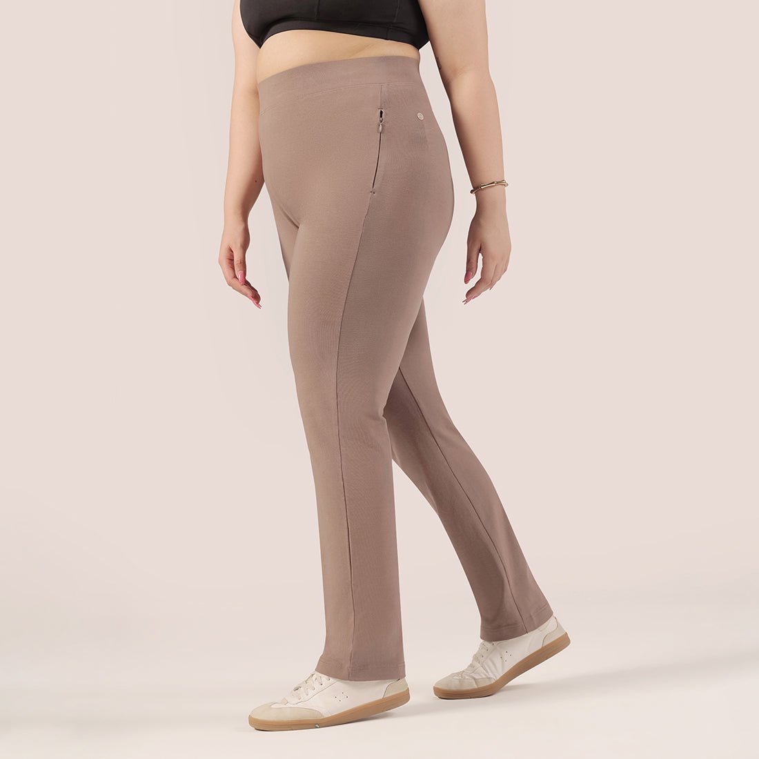 AM:PM Cotton Straight Pants - BlissClub