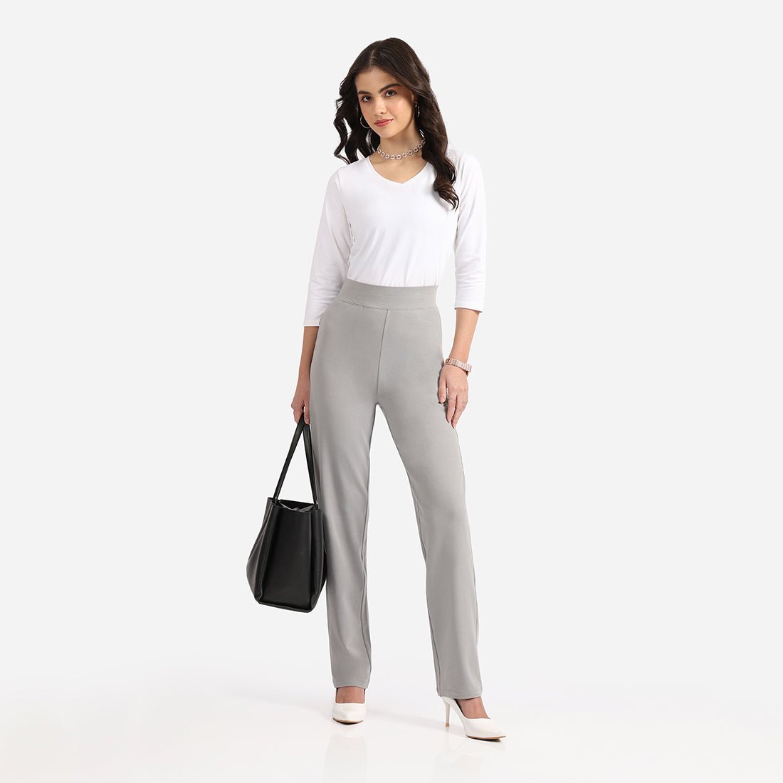 AM:PM Cotton Straight Pants Tall - BlissClub