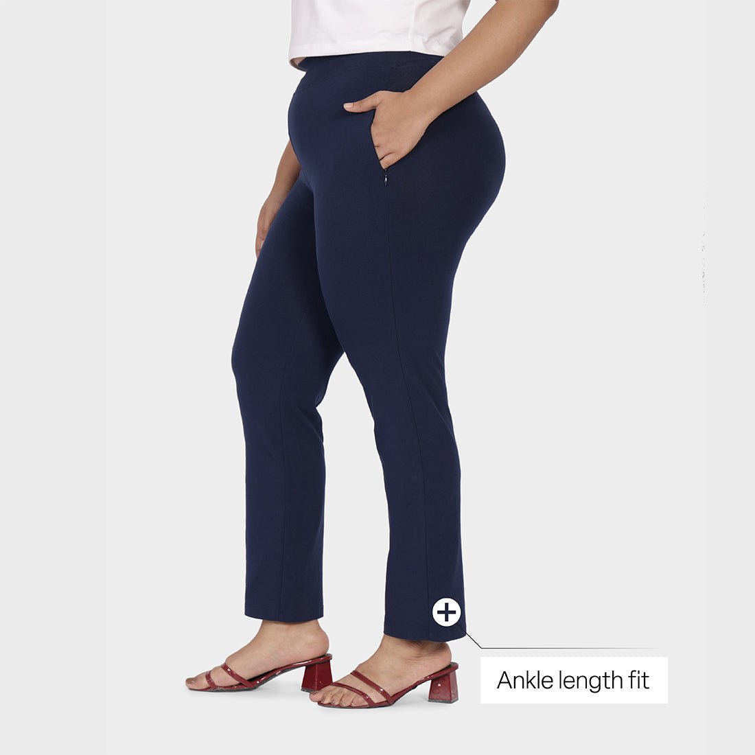 AM:PM Cotton Straight Pants Tall - BlissClub