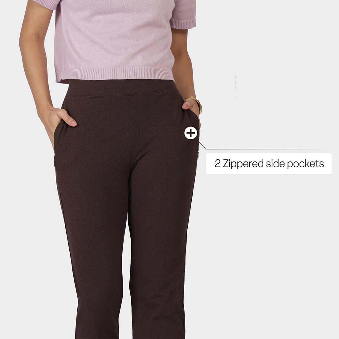 AM:PM Cotton Straight Pants Tall - BlissClub
