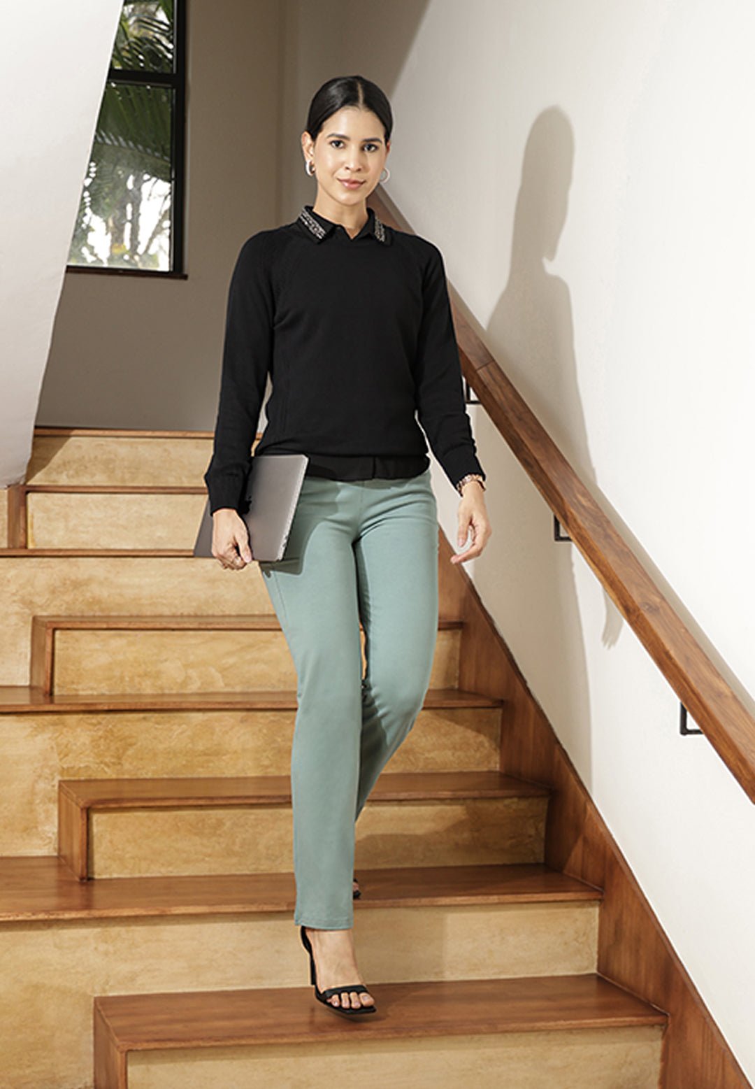 AM:PM Cotton Straight Pants Tall - BlissClub