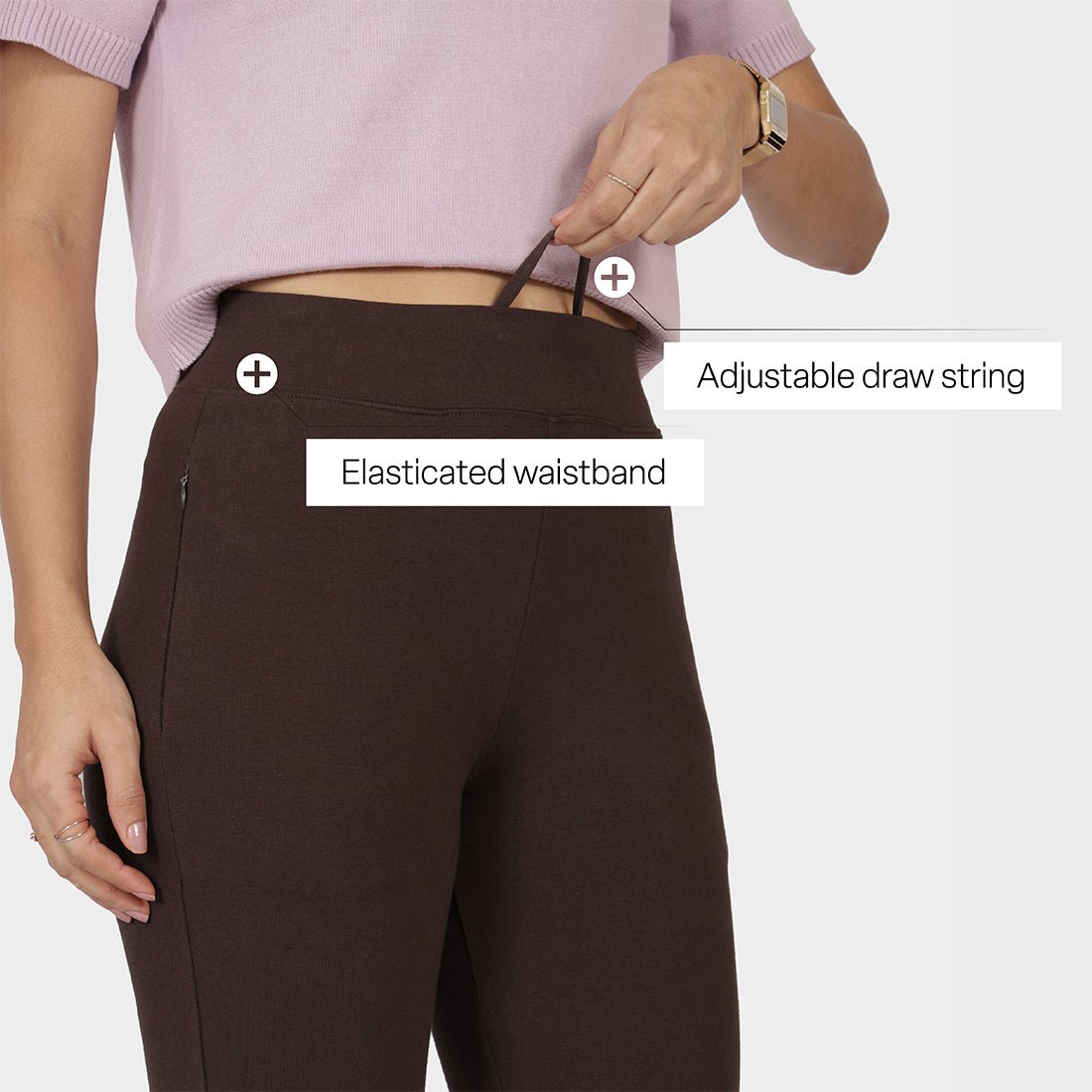 AM:PM Cotton Straight Pants Tall - BlissClub