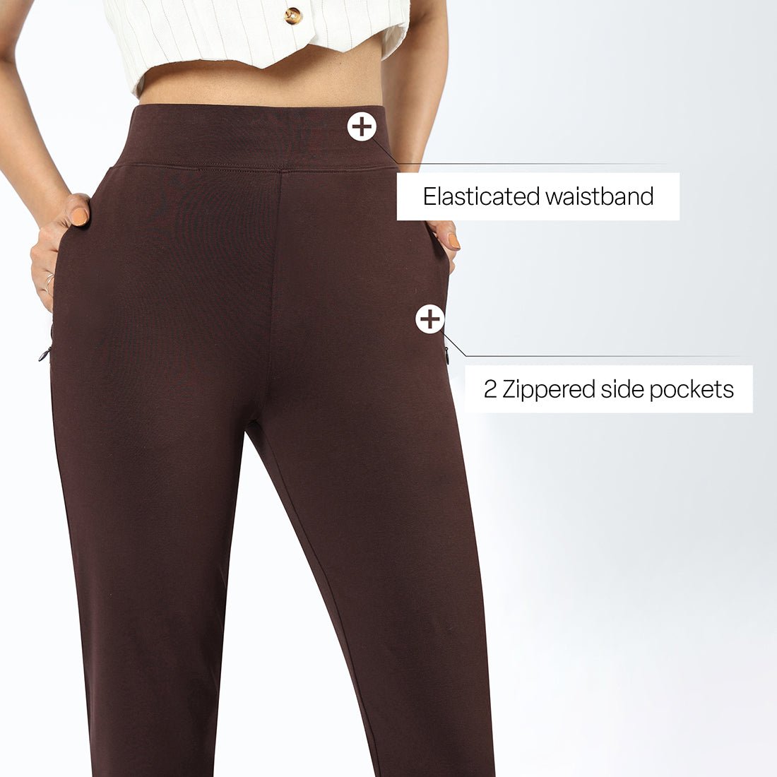 AM:PM Cotton Straight Pants Tall - BlissClub