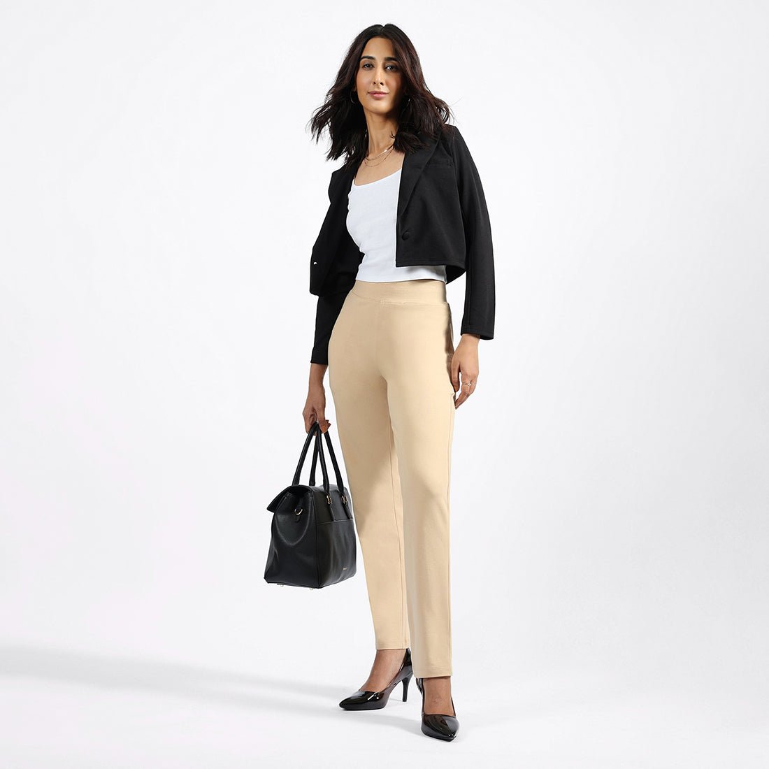 AM:PM Cotton Straight Pants Tall - BlissClub