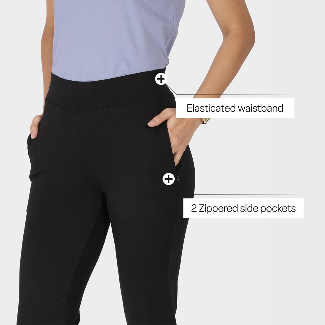 AM:PM Cotton Straight Pants Tall - BlissClub