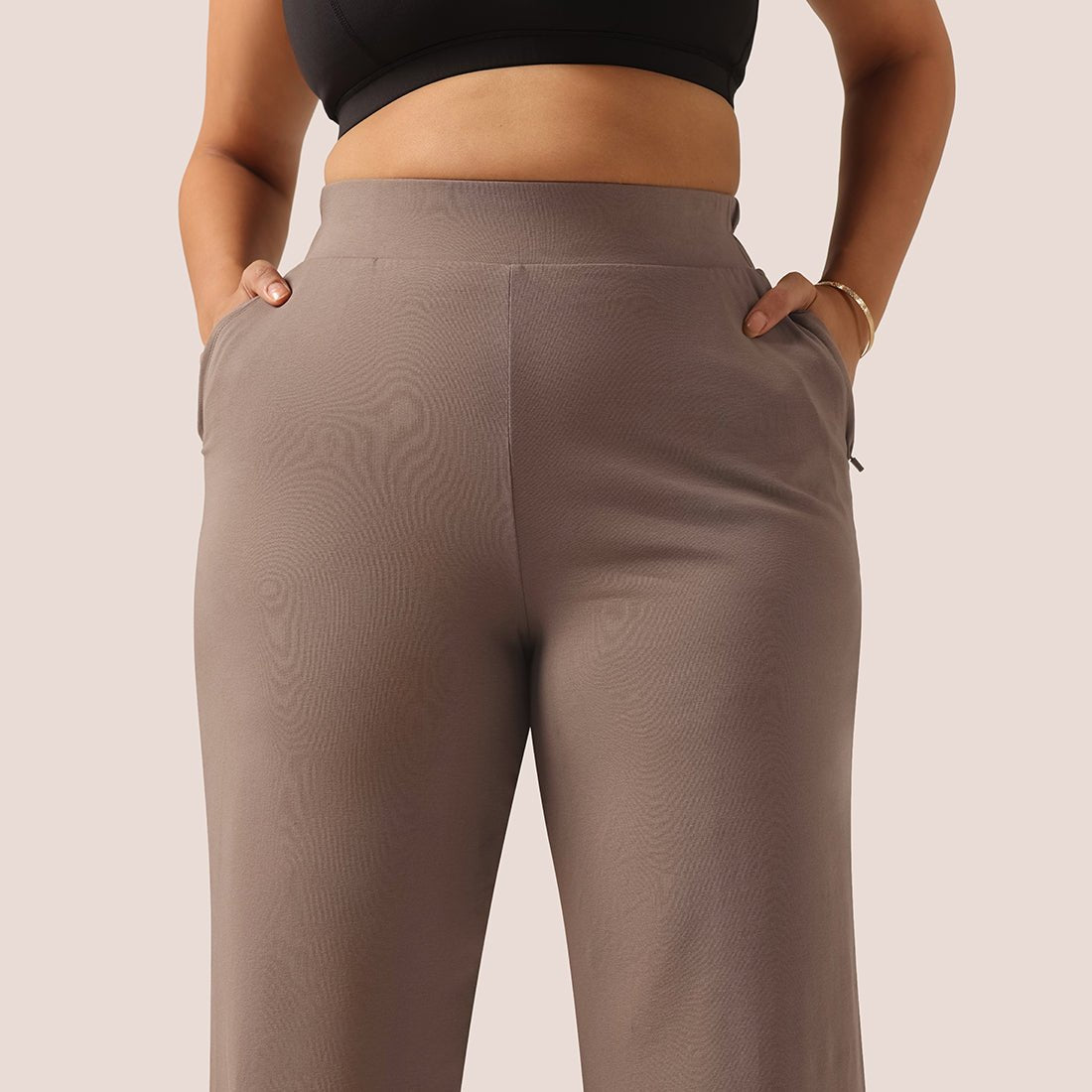 AM:PM Cotton Wide Legged Pants - BlissClub