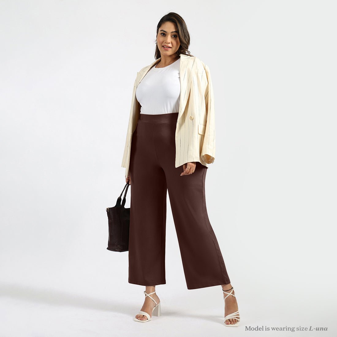 AM:PM Cotton Wide Legged Pants - BlissClub