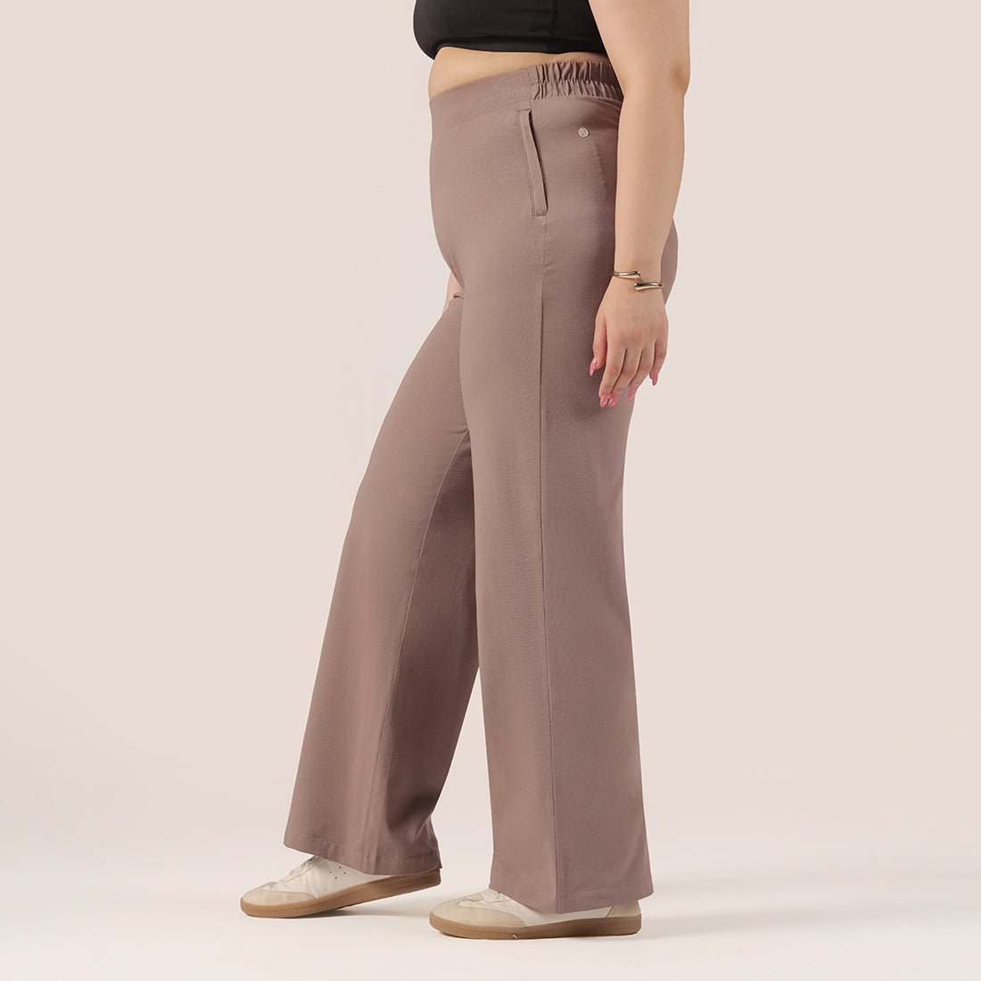 AM:PM Cotton Wide Legged Pants - BlissClub