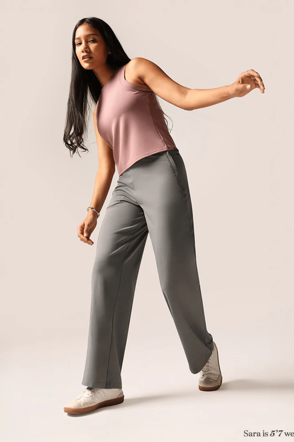 AM:PM Cotton Wide Legged Pants - BlissClub