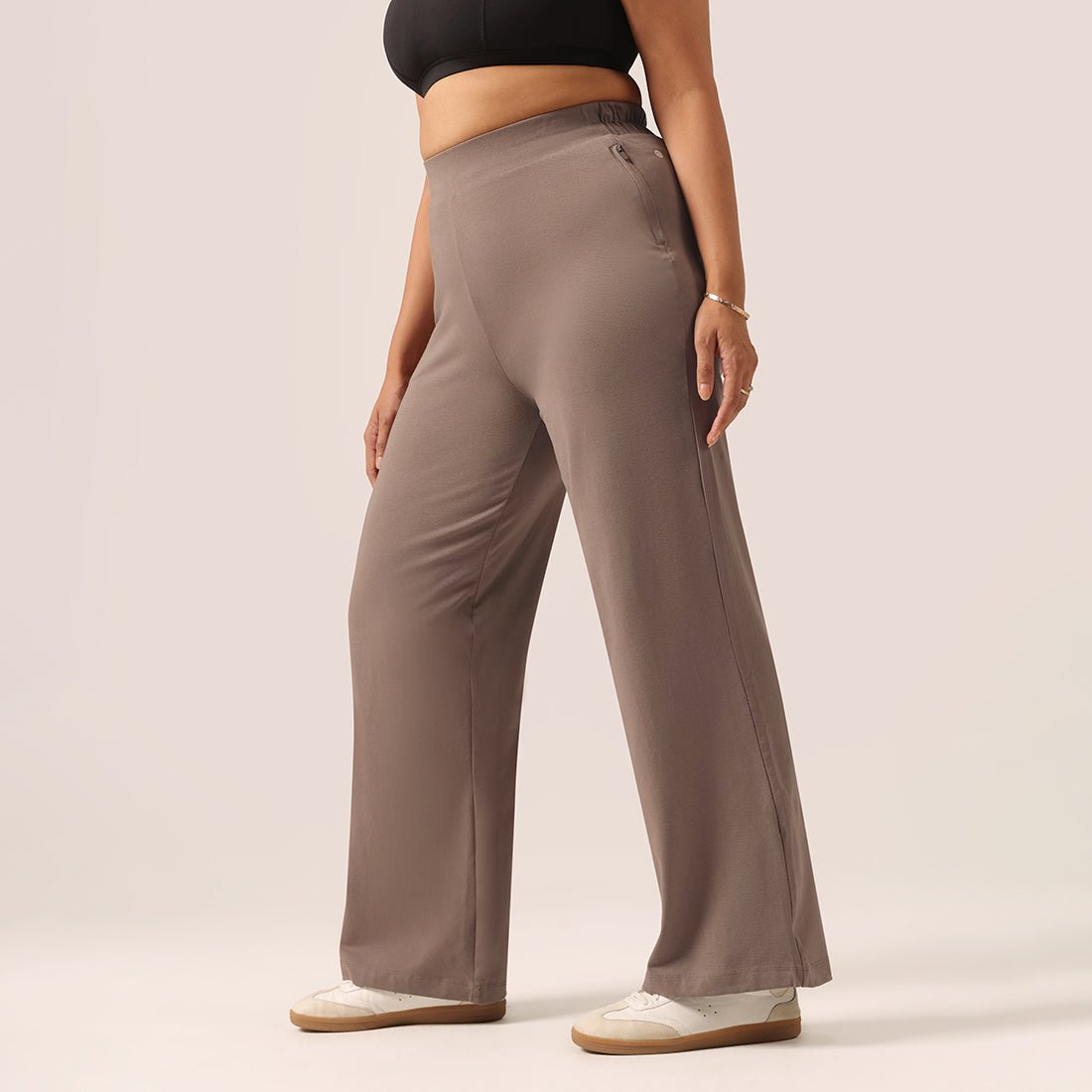 AM:PM Cotton Wide Legged Pants - BlissClub