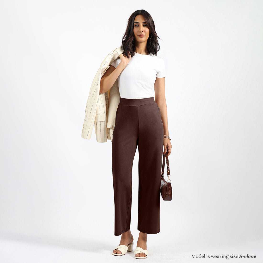AM:PM Cotton Wide Legged Pants - BlissClub