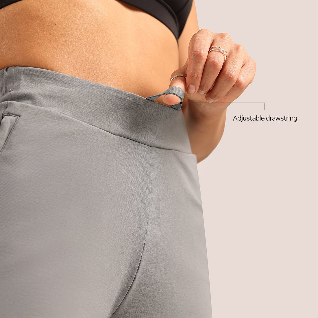 AM:PM Cotton Wide Legged Pants - BlissClub