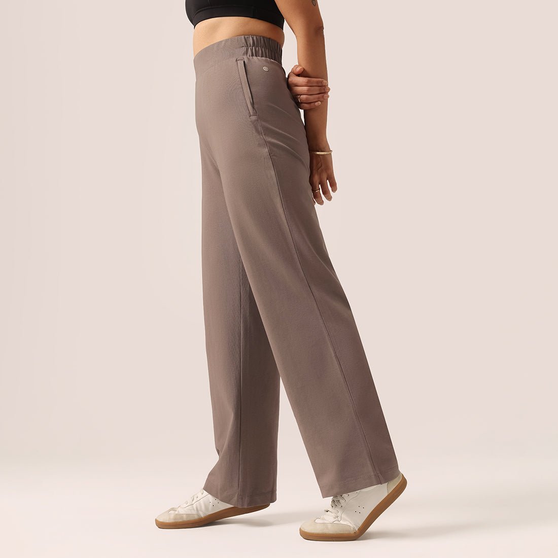 AM:PM Cotton Wide Legged Pants - BlissClub