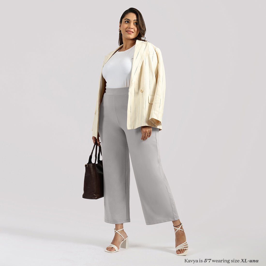 AM:PM Cotton Wide Legged Pants - BlissClub