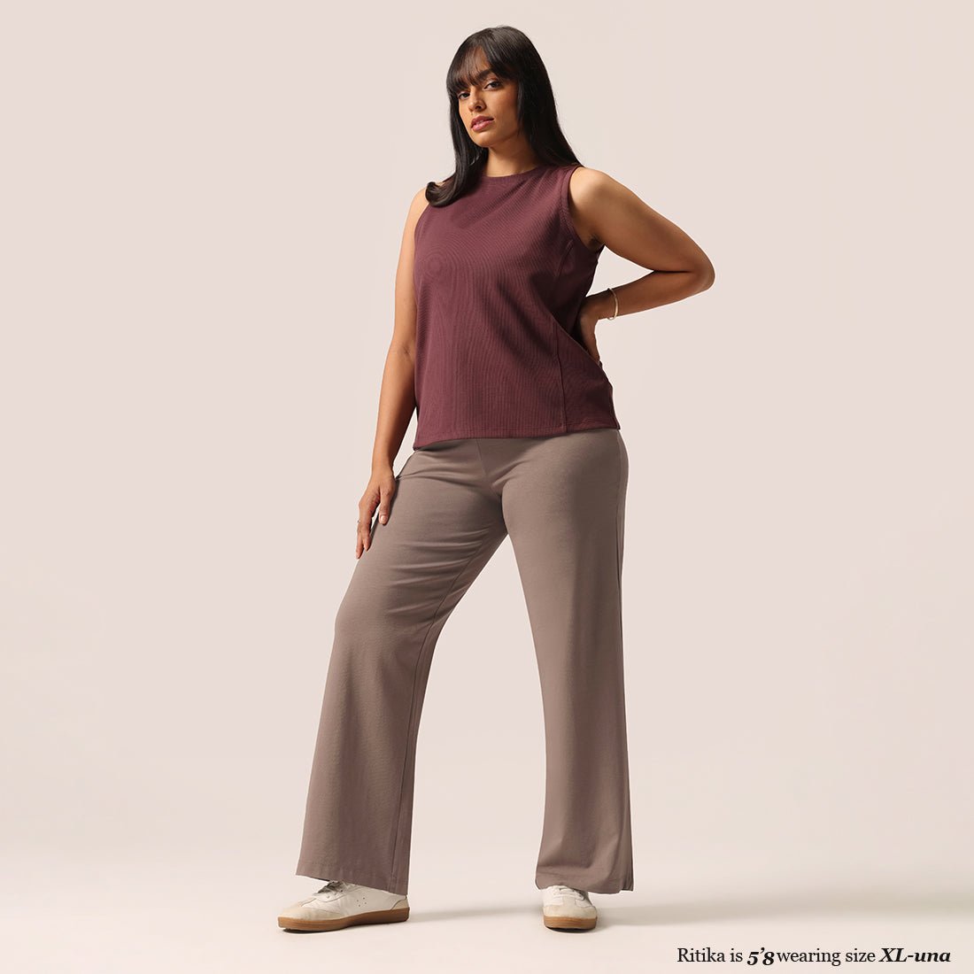 AM:PM Cotton Wide Legged Pants - BlissClub