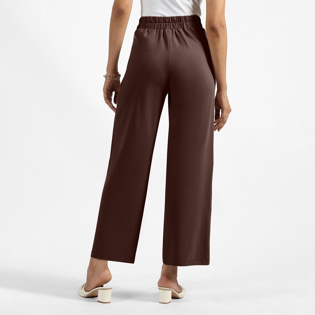 AM:PM Cotton Wide Legged Pants - BlissClub