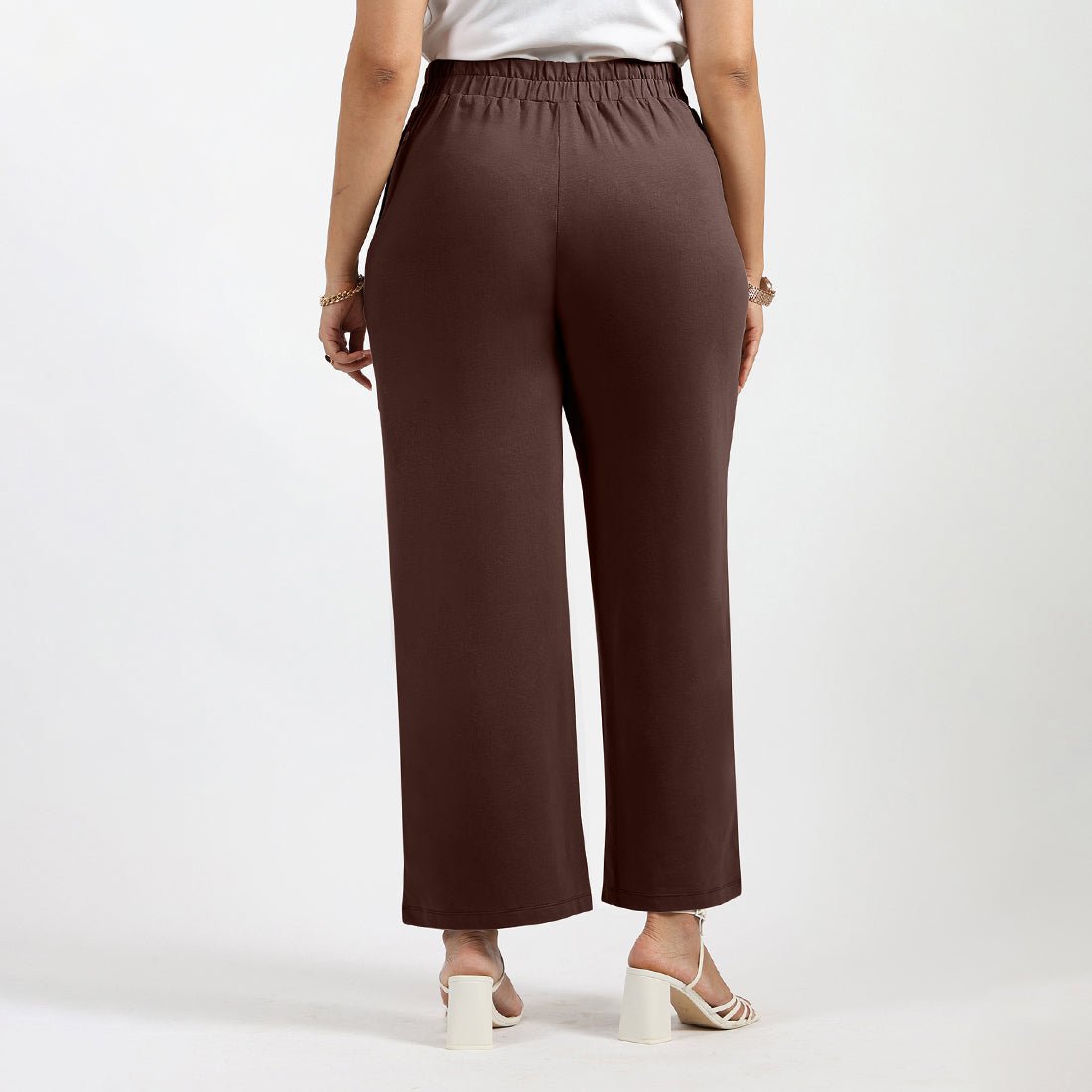 AM:PM Cotton Wide Legged Pants - BlissClub