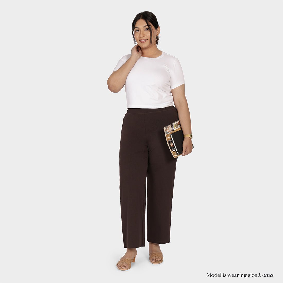 AM:PM Cotton Wide Legged Pants Tall - BlissClub