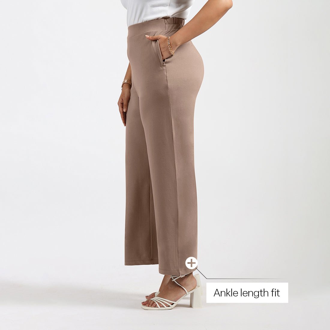 AM:PM Cotton Wide Legged Pants Tall - BlissClub