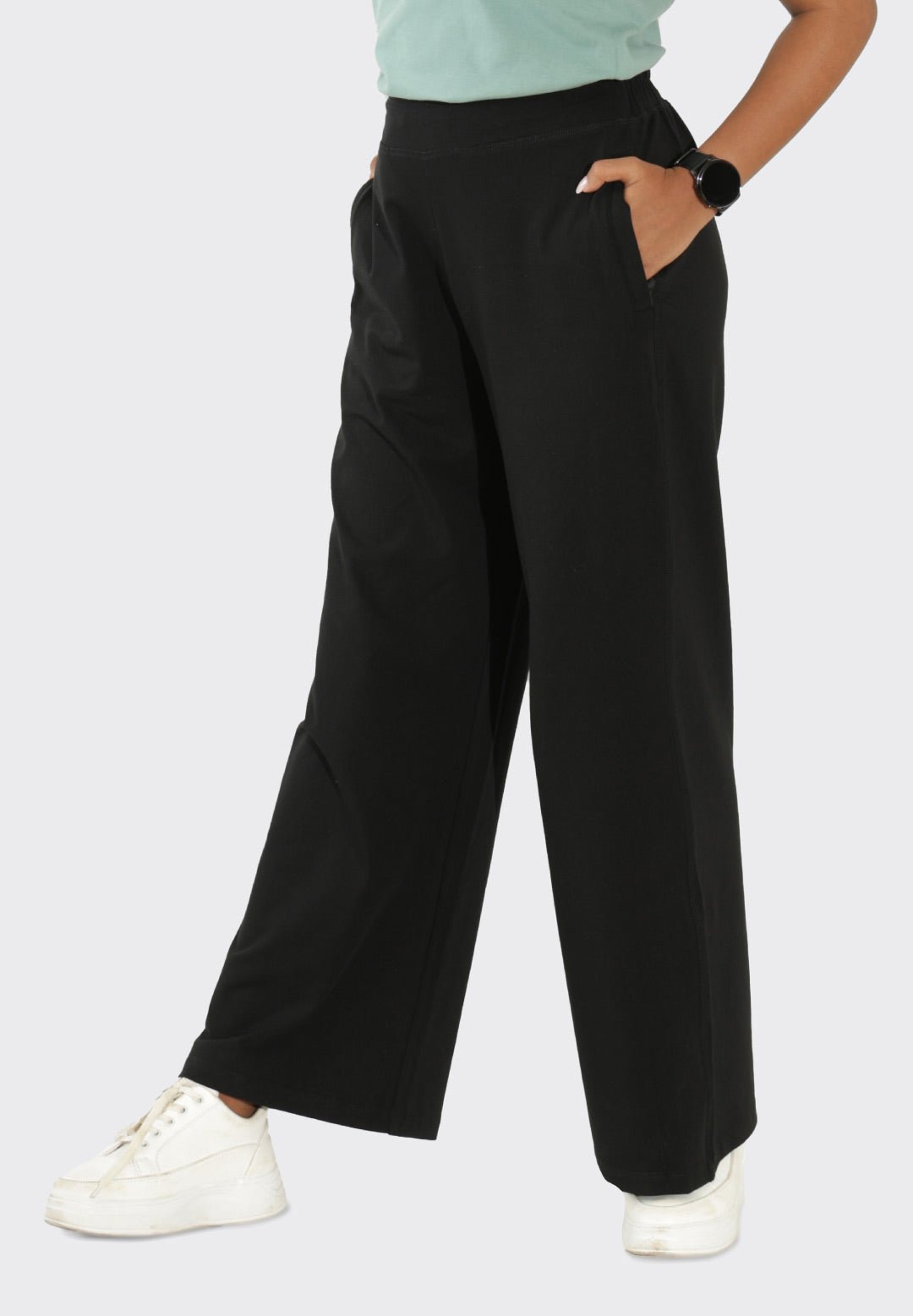 AM:PM Cotton Wide Legged Pants Tall - BlissClub