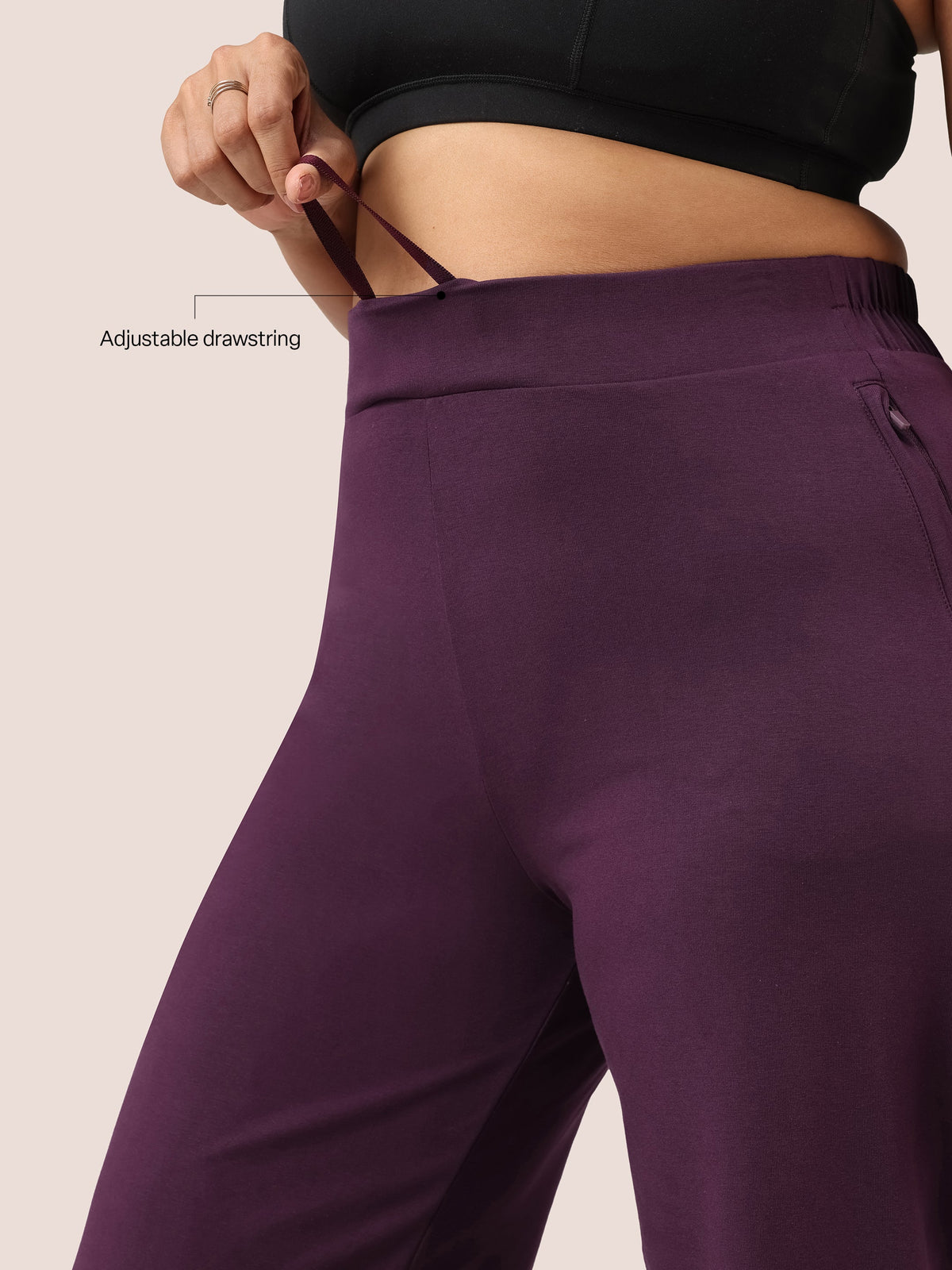 AM:PM Cotton Wide Legged Pants Tall - BlissClub