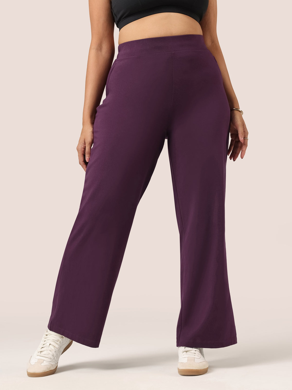AM:PM Cotton Wide Legged Pants Tall - BlissClub