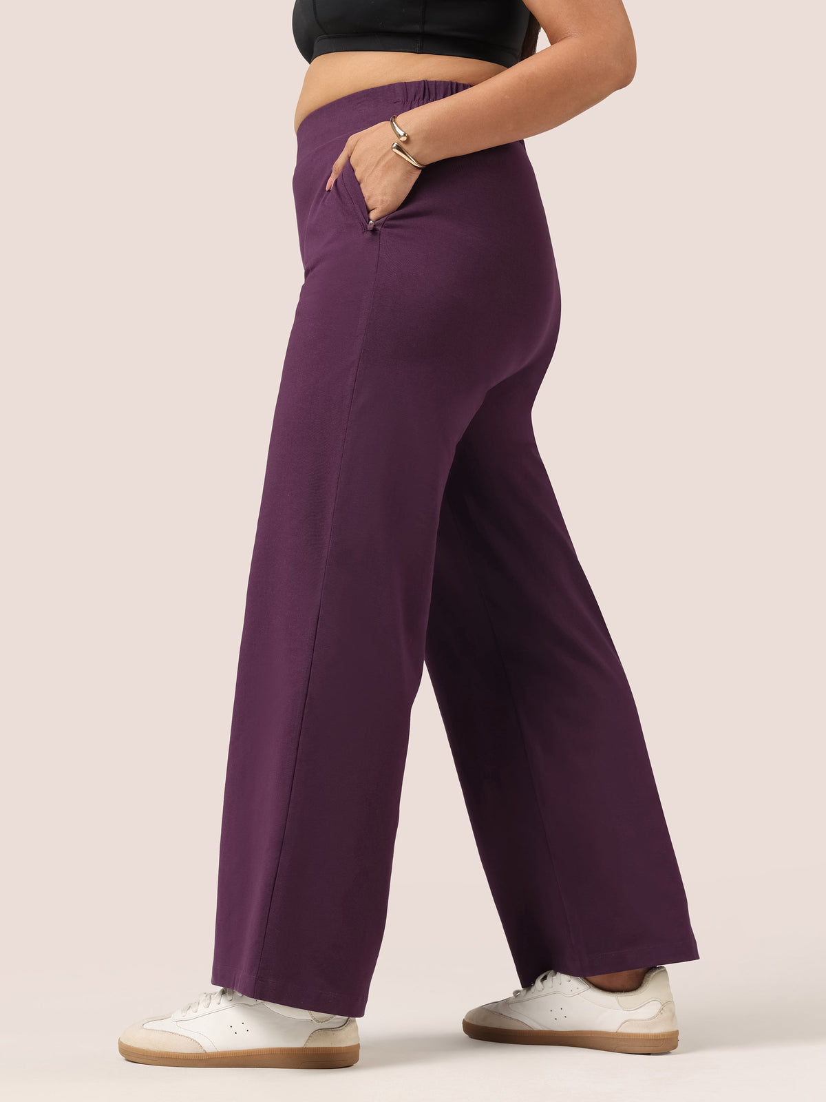 AM:PM Cotton Wide Legged Pants Tall - BlissClub