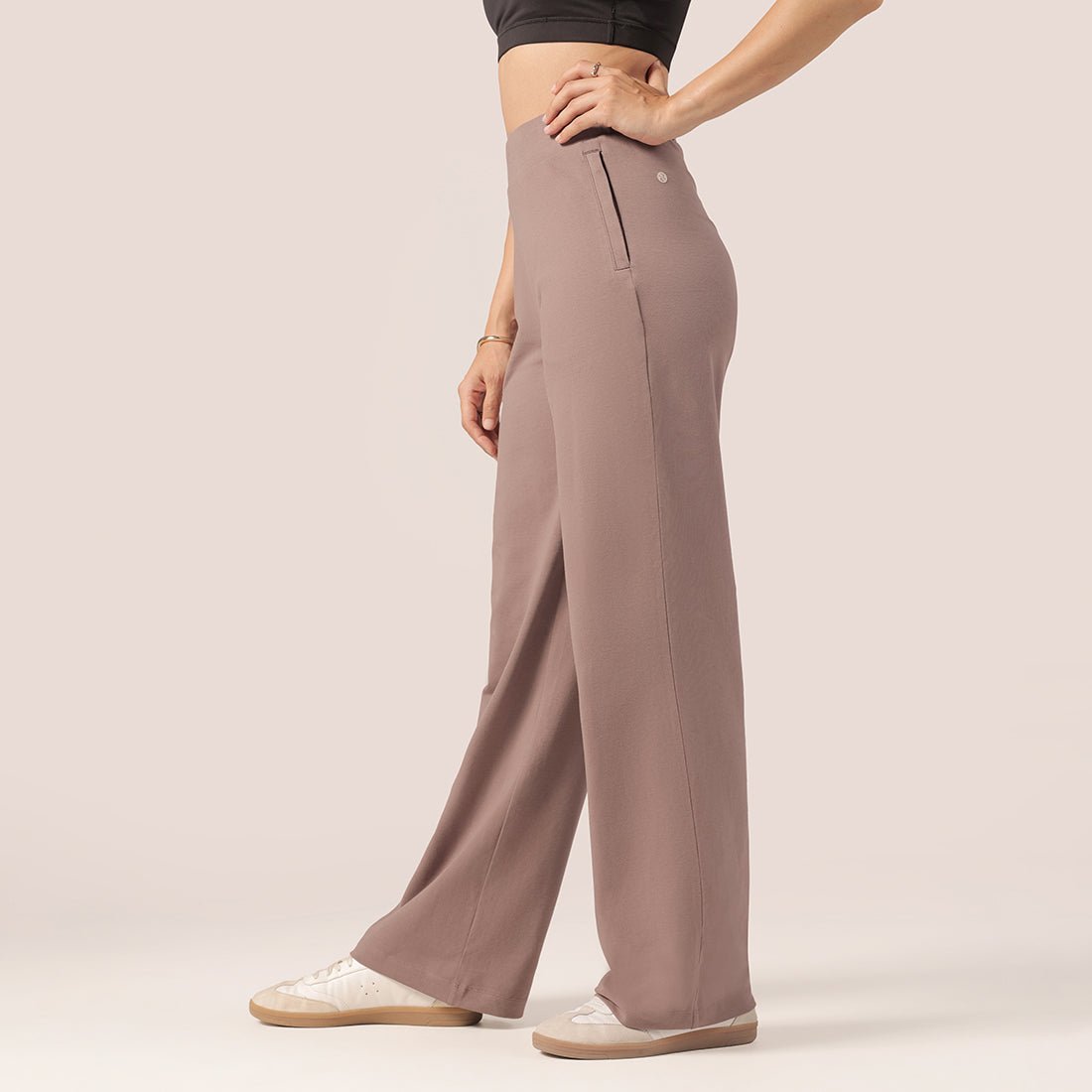 AM:PM Cotton Wide Legged Pants Tall - BlissClub