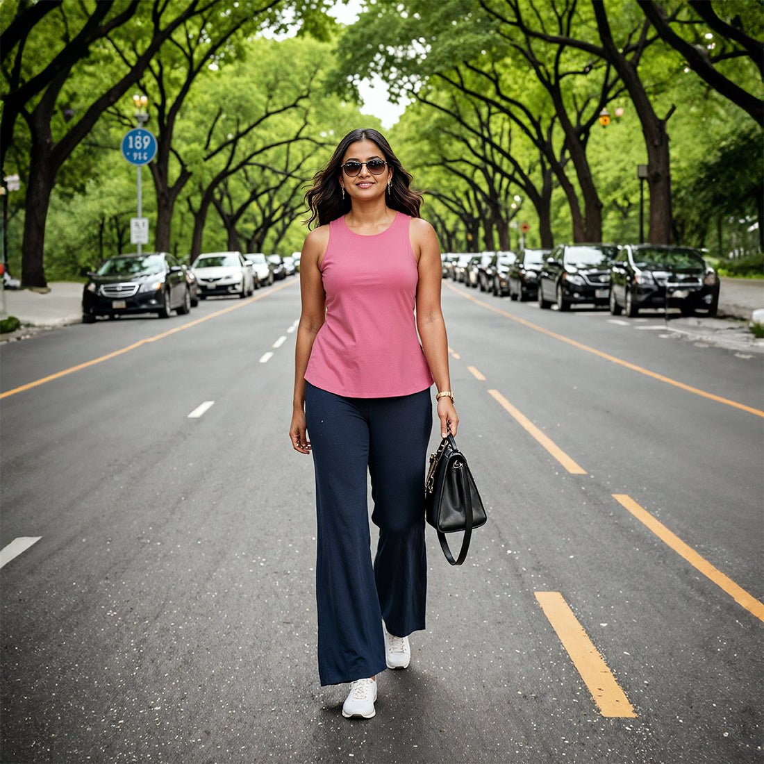AM:PM Cotton Wide Legged Pants Tall - BlissClub