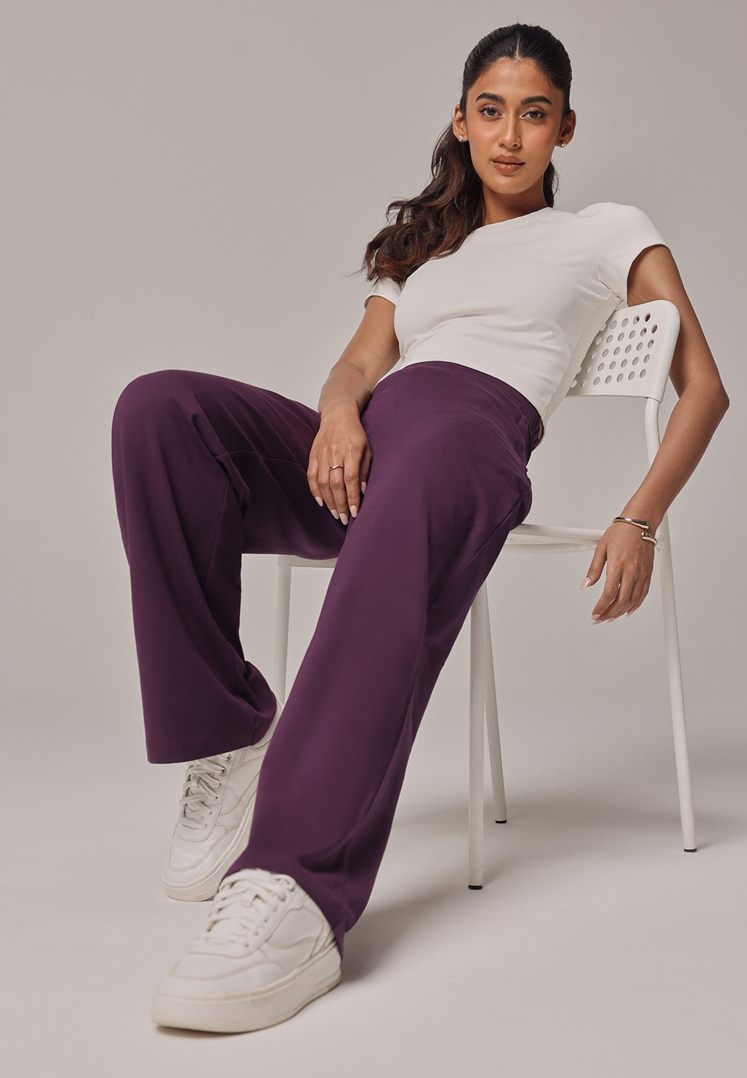 AM:PM Cotton Wide Legged Pants Tall - BlissClub