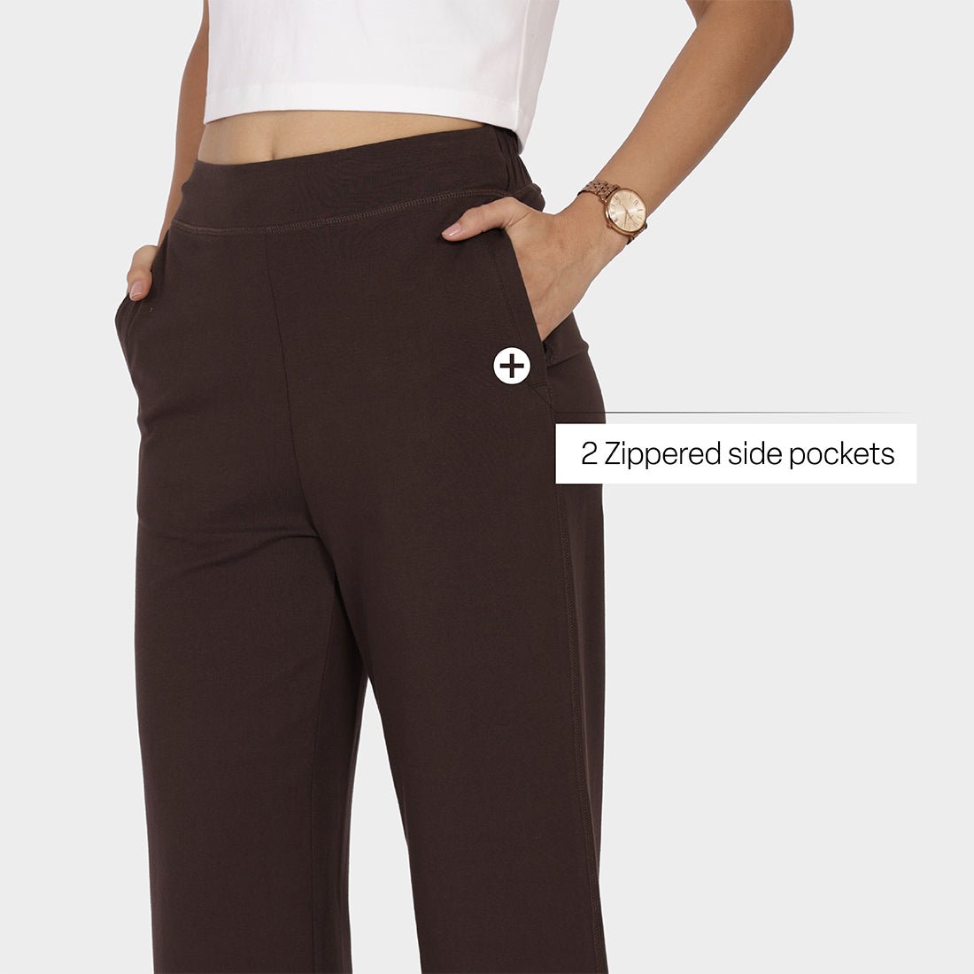 AM:PM Cotton Wide Legged Pants Tall - BlissClub